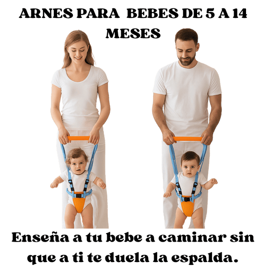 Arnés para Enseñar a Caminar | Ayuda a Tu Bebé sin Dolor de Espalda