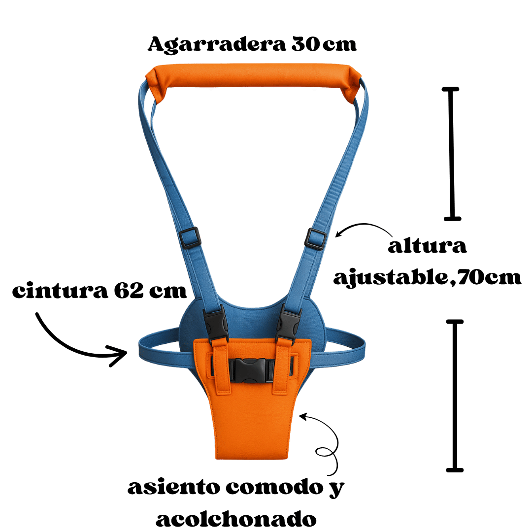 Arnés para Enseñar a Caminar | Ayuda a Tu Bebé sin Dolor de Espalda
