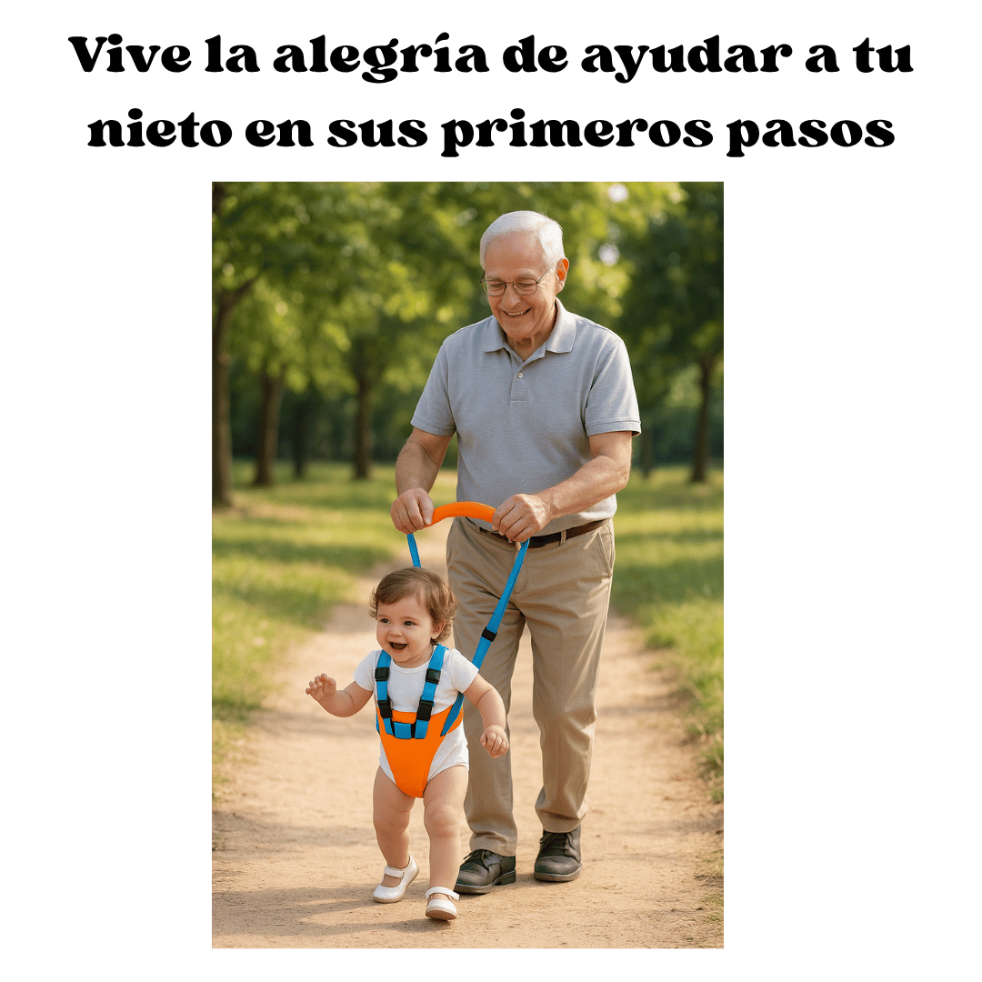 Arnés para Enseñar a Caminar | Ayuda a Tu Bebé sin Dolor de Espalda
